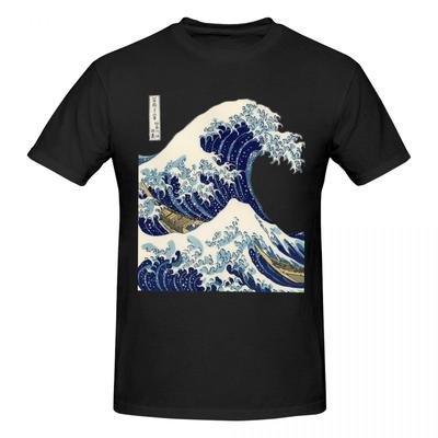 Japanese Waves Hokusai Trendy T Shirts Graphic Y2k Gifts Customized Tshirts For Unisex Wounisex Tops