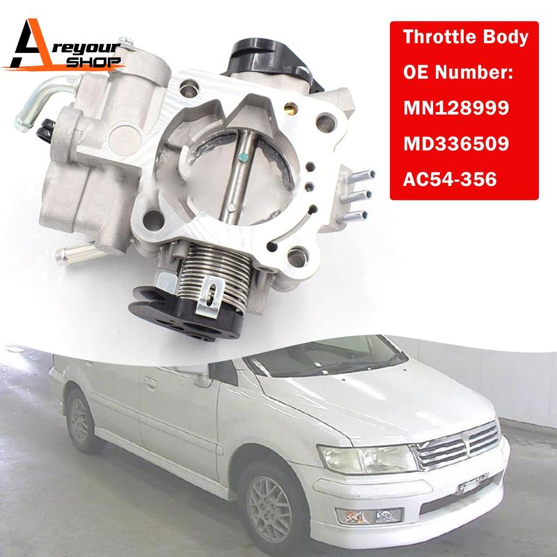 Areyourshop Throttle Body Assembly MN128999 MD336509 for Mitsubishi N84 1998-2002
