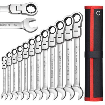 Ratchet Set with Socket Keys, Hand Tool Kit for Home, Auto , and Mechanical Work