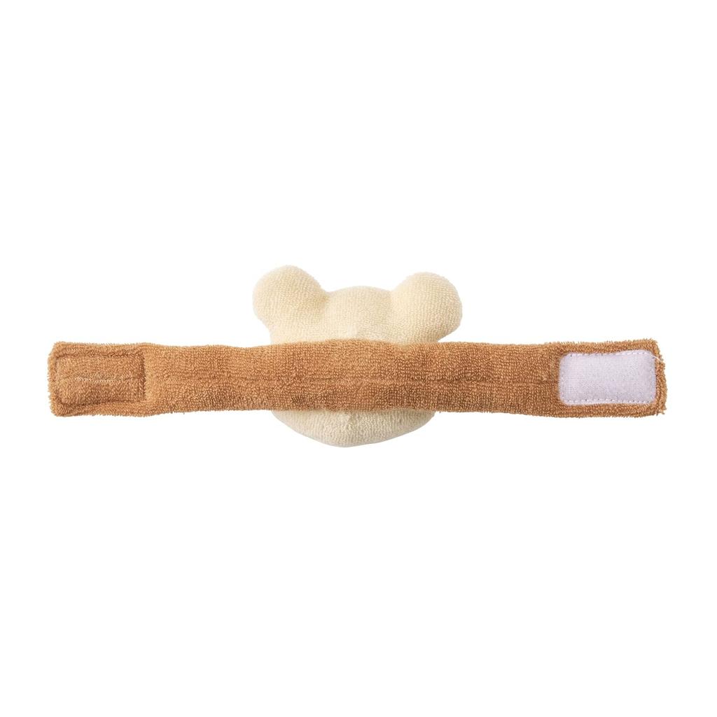 [Mikihouse Hot Biscuits] Wrist Rattle, Boys & Girls, Baby & Kids Clothing, Beige, One Size Fits All, 76-1086-798