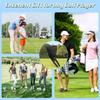 3 in 1 Golf Repair Tool with Magnetic Golf Ball Marker Gift for Man (Black)