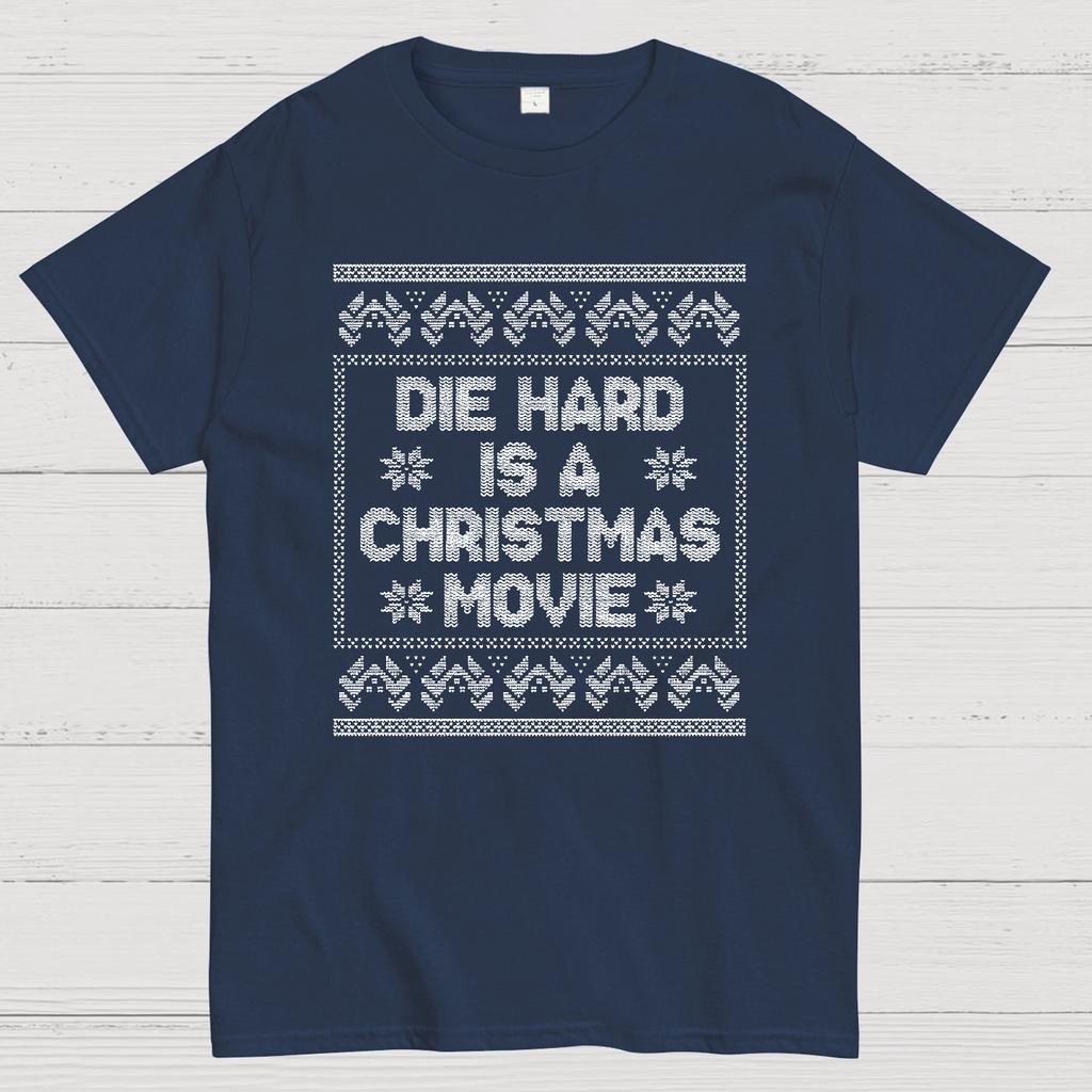 Die Hard Is A Christmas Movie Cotton Summer Casual Cool Loose T-Shirt