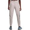 Under Armour Solid Color Elastic Waist Casual Cuffed Sports Pants Women Bottoms Gray 1374474-592