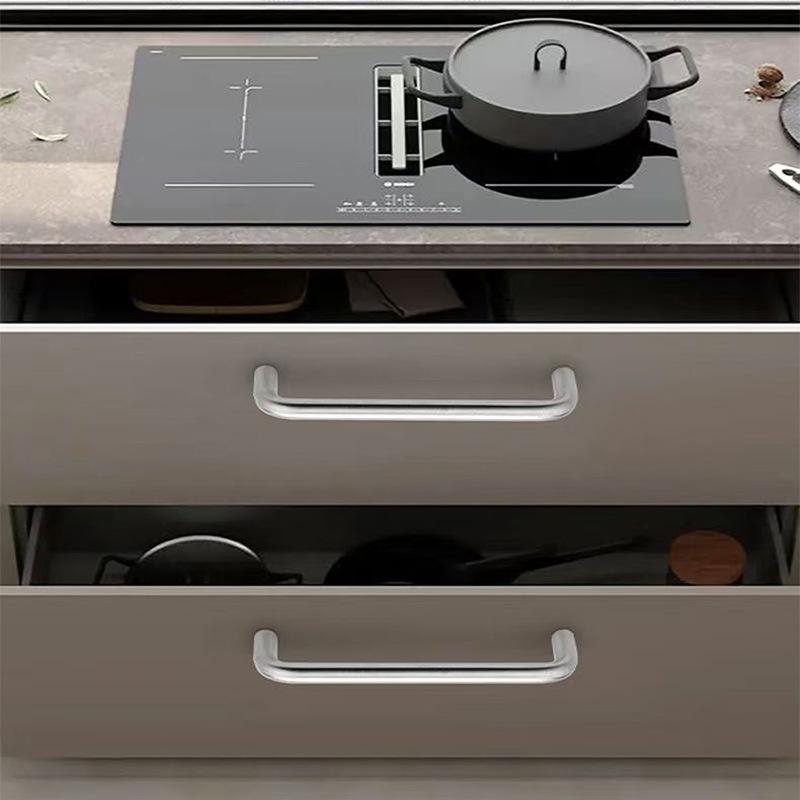 Stainless Steel U-Shaped Pull Handle for Cabinets and Wardrobes