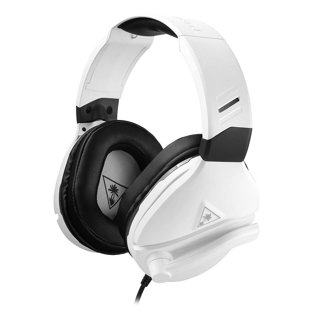 TURTLE BEACH RECON 200 Weiß Verstärktes Gaming-Headset mit Kopfhörern für Nintendo und Mobil 3,5 mm PS5, PS4, XBOX, PC, Switch, (TBS-3220-01)