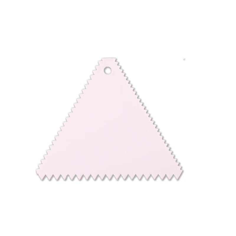 Xidien Large Triangle Food-Grade Plastic Dough Scraper
