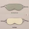 Ice Silk Double-Sided Sleep Eye Mask - Breathable, Light-Blocking, Unisex, Relieves Fatigue