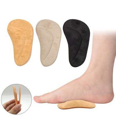 Thickened Silicone Arch Support Metatarsal Pad for Flat Foot Correction and Sports Shock Absorption
