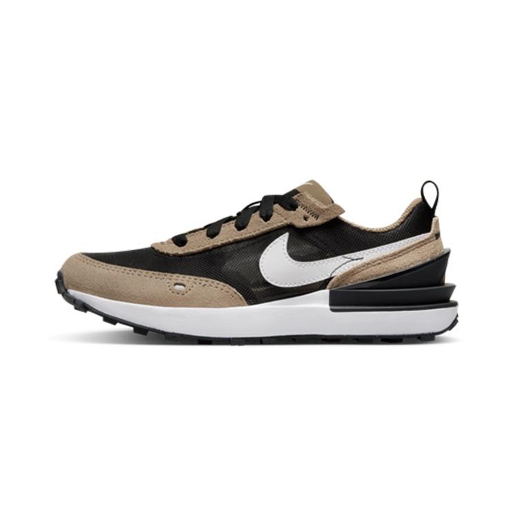 (PS) Nike Waffle One  Black & Khaki  Kids  DC0480-007 EU 28