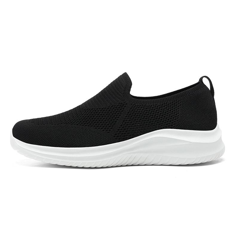 Shoes summer new casual shoes sports single shoes fly knitting
