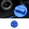For Benz GLK 2009-2014 2015 Blue Aluminum Exterior Fuel Tank Cap Cover Trim 1PCS