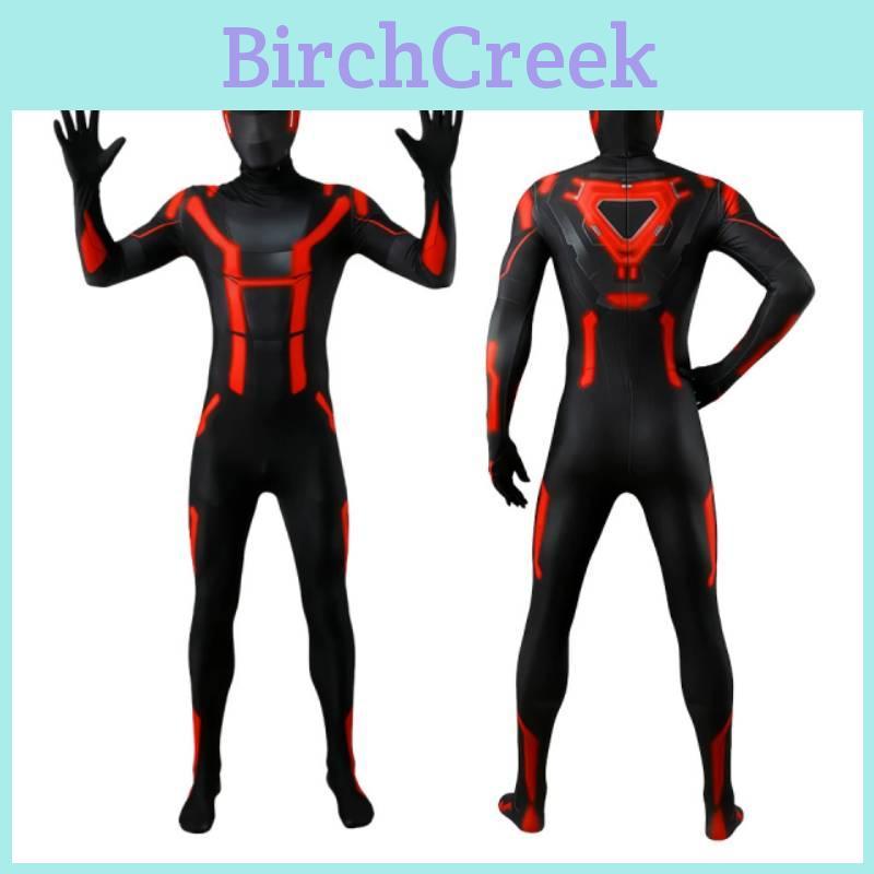 Tron Ares Cosplay Costume For Adults And Kids With Polyester Material For Halloween And Conventions