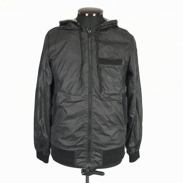 American Rag Cie Cotton Nylon Reversible Parker Blouson Outerwear 1 Men S Black Gray