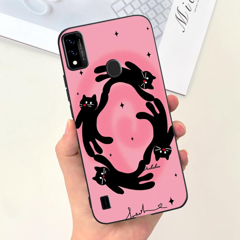 For ZTE Blade A51 Case BladeA71 Cute Fashion Cartoon Cover Soft Silicone Phone Case For ZTE Blade A71 A7030 BladeA51 Funda Coque