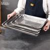 XWH Thickened Stainless Steel Oil Separation Tray with Mesh