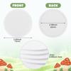 24x Mushroom Adhesive Filter Discs For Moisture Preservation Mushroom Grow Box Monotub Filters Cotton Humidity Retention Screen