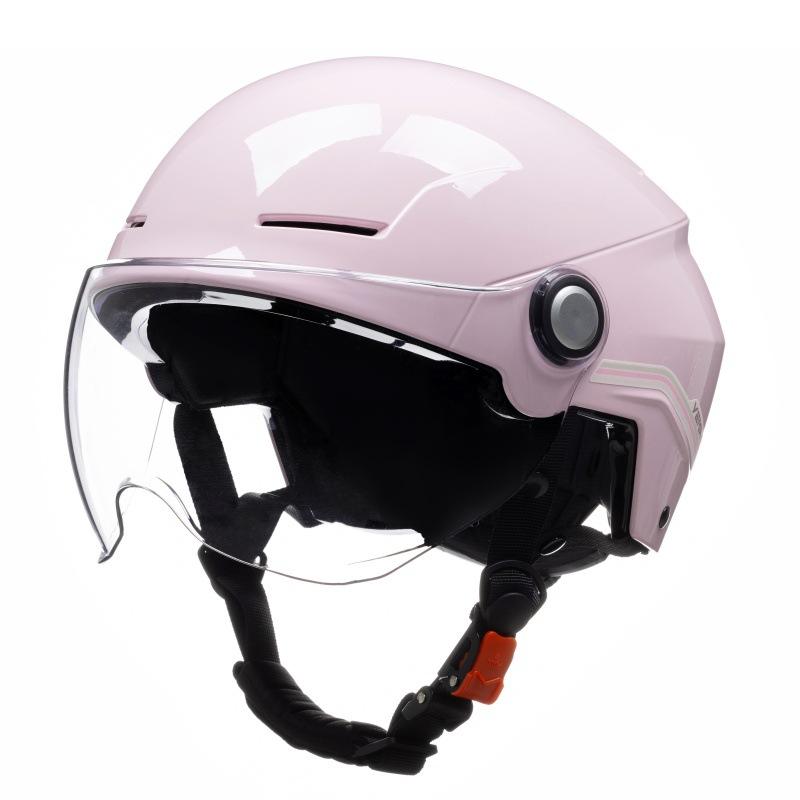 Helmet Electric Car Women's Summer Half Helmet 3C Certified Battery Motorcycle Men's Four Seasons Helmet