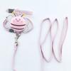 1 Set Pink Pet Leash, New Bee Design Anti-Pull Adjustable Walking Lead for Cats, Small Dogs, Outdoor Pet Supplies