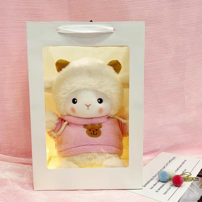 Poker Sheep Doll Little Aries Plush Toy Cute Little Sheep Doll Girl Comforting Doll