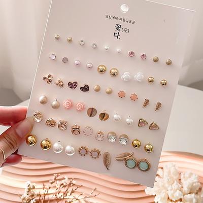 Women's Daily 60-piece Earrings Ver.8