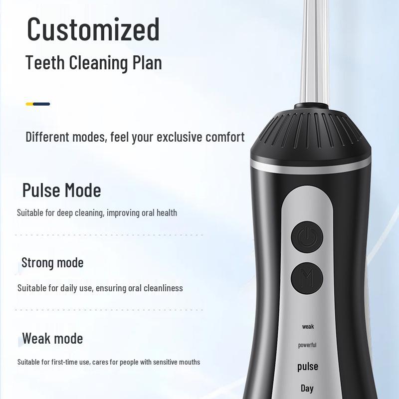 New Portable Electric Oral Irrigator: Handheld Dental Scaler & Water Flosser