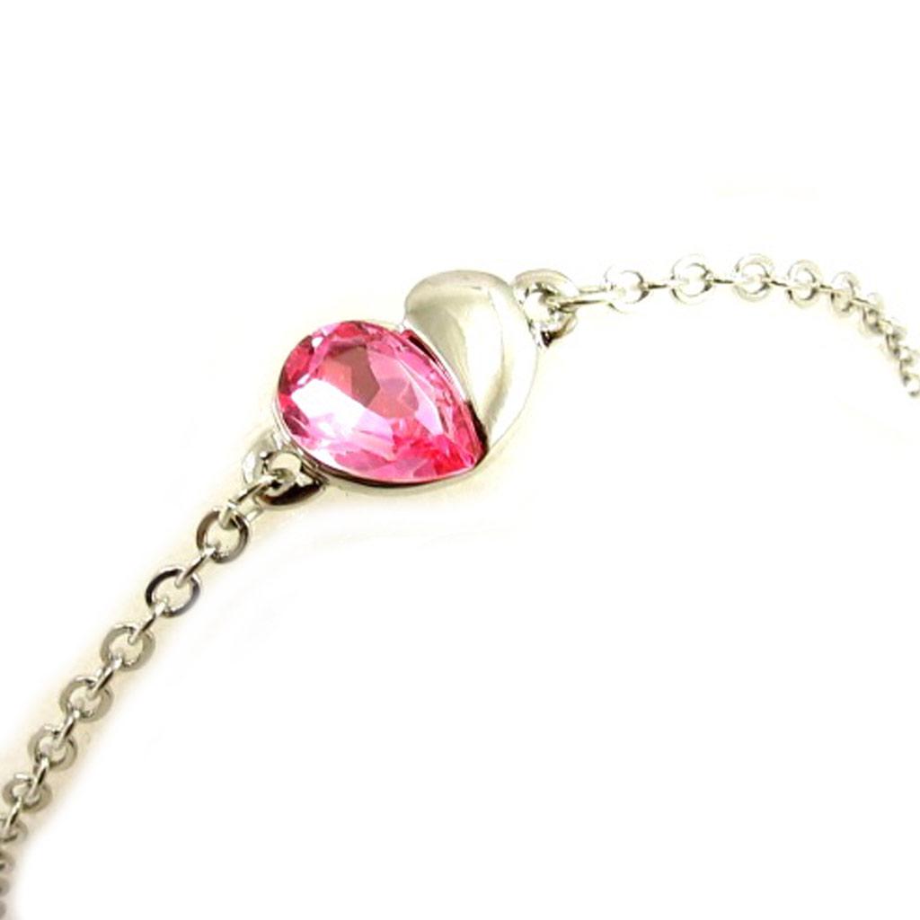 Les Trésors De Lily [K7017] - Designer-Schmuckset 'Love' rosa (2 Teile)