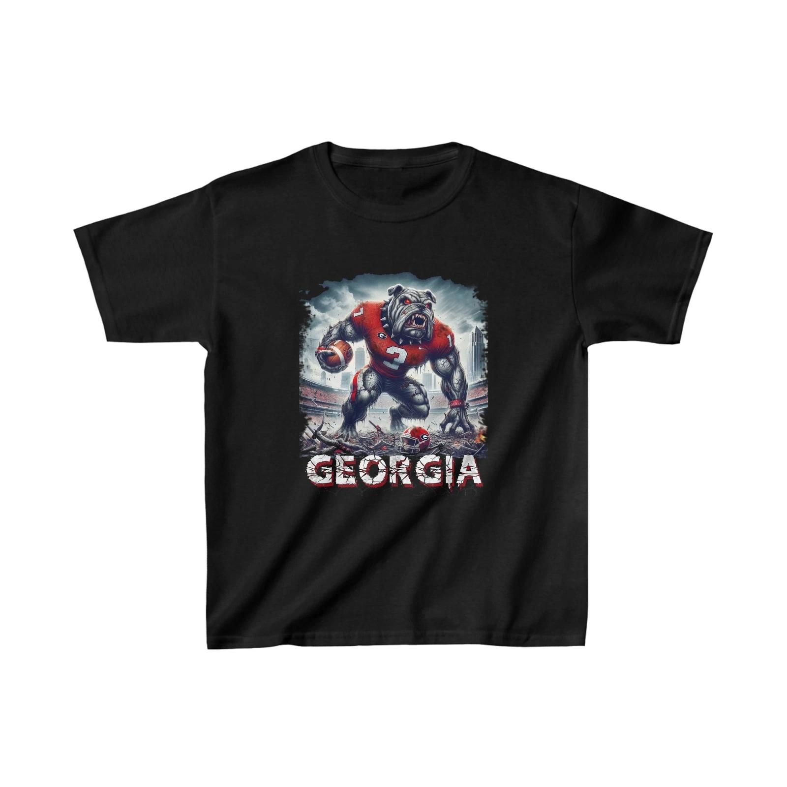 Georgia bulldogs horror mashup Youth tshirt S