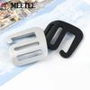 2-10 Pezzi Fibbie a Gancio a G Metalliche Meetee Fibbia a Tripla Regolazione Scorrevole 20/25mm Fibbia di Chiusura per Borsa Zaino Accessori Hardware per Nastri