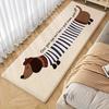 Long Dog Carpet Bedroom Bedside Rugs Bay Window Mat Living Room Carpet Cute Door Mat Absorbent Bathroom Carpet Home Decor
