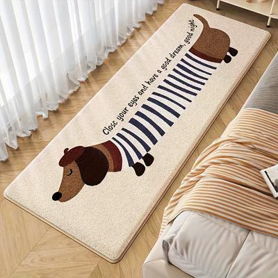 Lange Hondenkleed Slaapkamer Nachtkastje Vloerkleden Erker Mat Woonkamer Tapijt Schattig Deurmat Absorberend Badkamertapijt Woondecoratie
