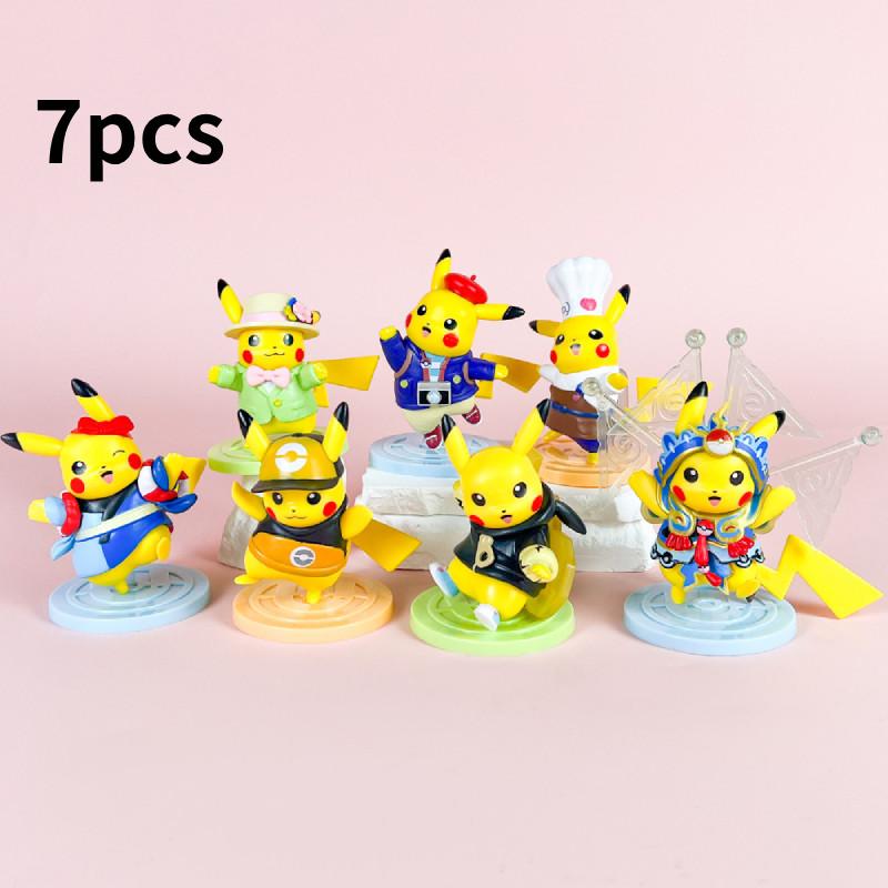 

Pvc Series Pikachu Action Figure Model Toy Doll Decoration Kids Gifts