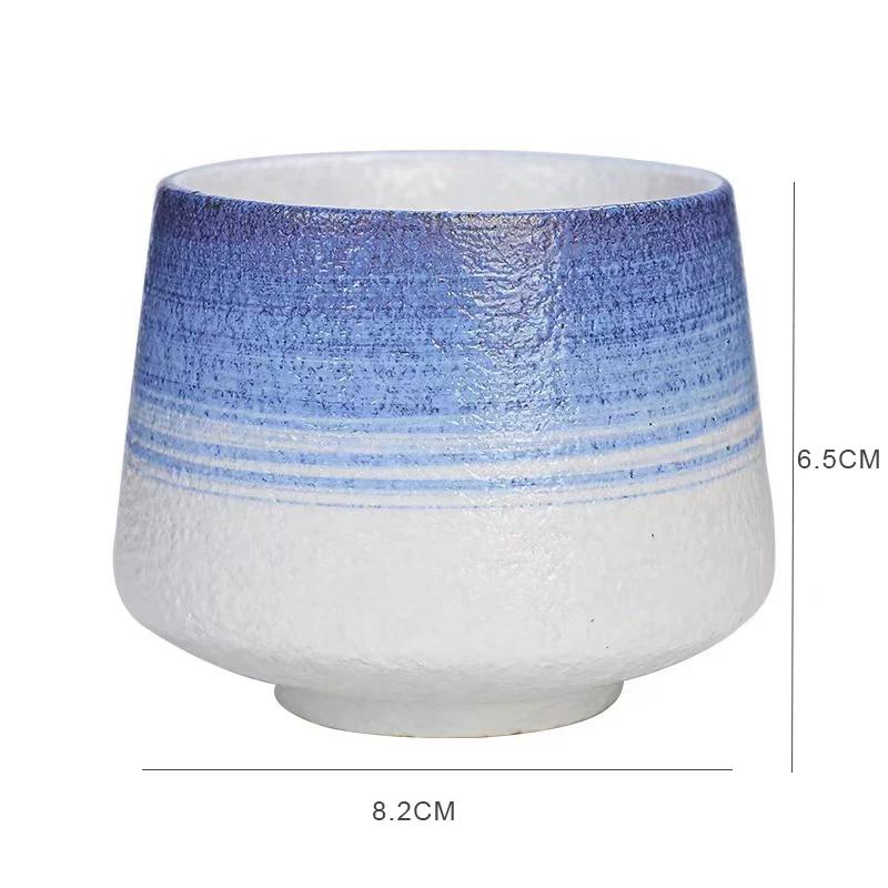 Large Ceramic Tea Cup Porcelain Teacups Teaware Japanese Kung Fu Tea Set Water Cup Master Cup Single Cup Pottery Cup Stoneware
