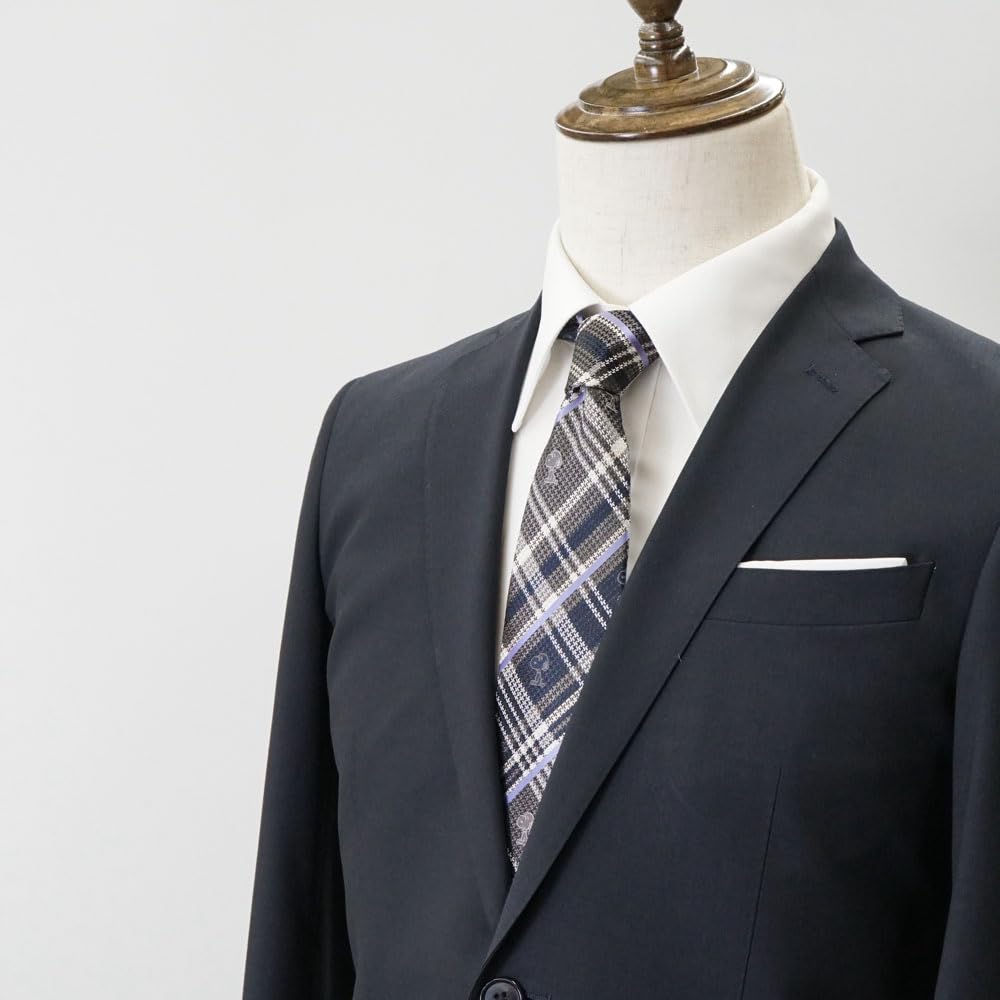 Tie Snoopy Necktie Gray SNOOPY Brand Necktie Present [Peanuts]