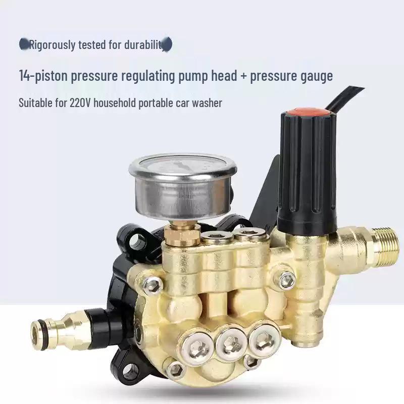 Morgana High-Pressure Car Washer Pump Head Assembly & Accessories Set