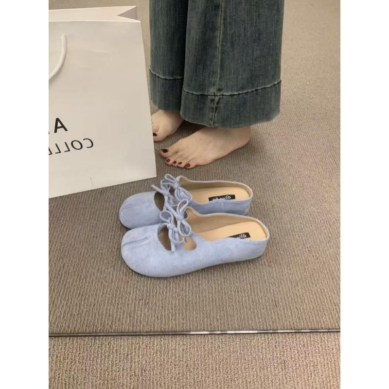 Insole Height-increasing Shoes Toe Half-slippers Women's Shoes Summer Ballet Mary Jane Single Shoes