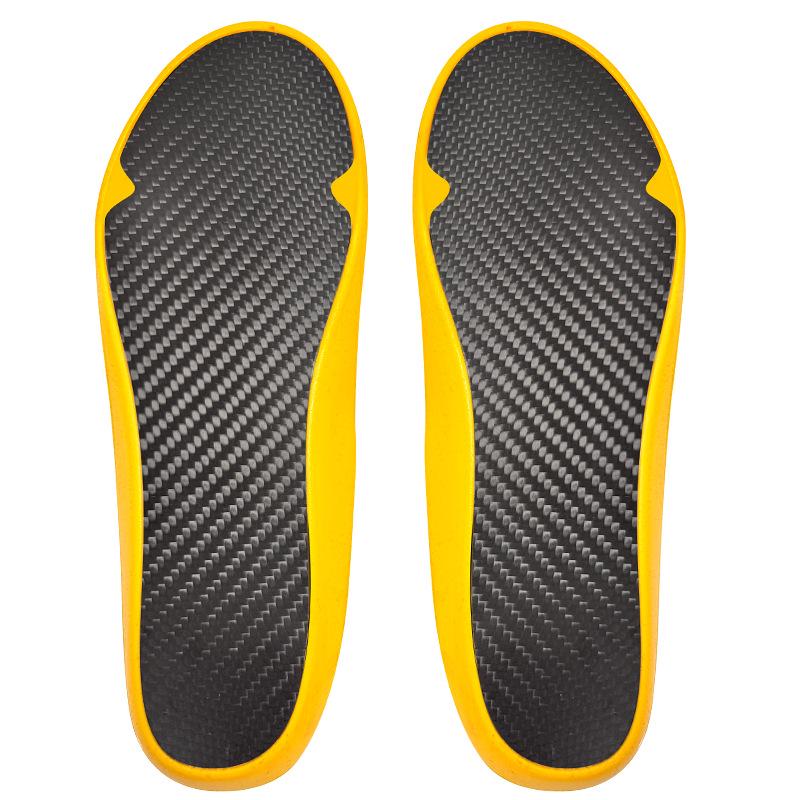 Palmilhas de Fibra de Carbono Unissex: Design Espesso, Absorvente de Choque e Elástico para Sapatos Esportivos, de Futebol e Basquete