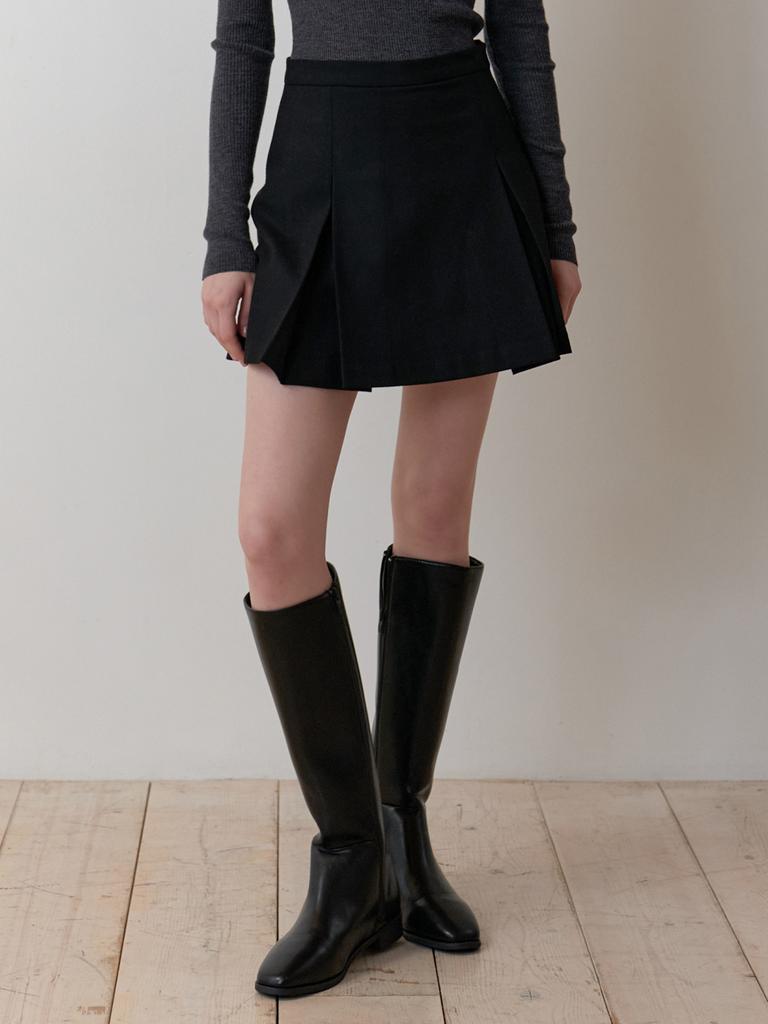 Liel Lead Mini Skirt (Black)