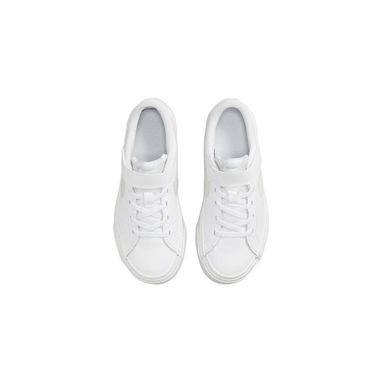 New Nike Court Legacy Low Top Skateboard Shoes White Children Aged 3 7 Years Old DA5381-114