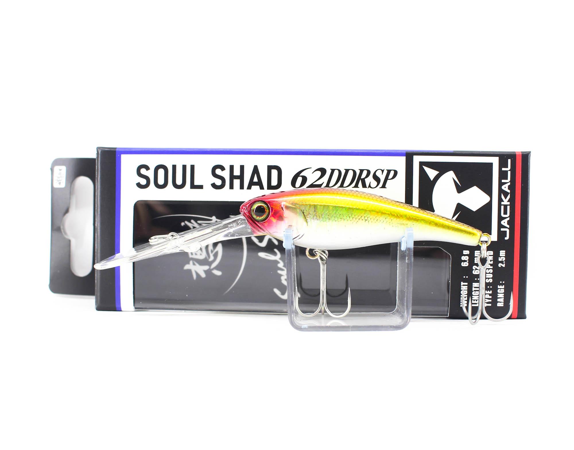 

Jackall Soul Shad 62 DDR Suspend Minnow Lure HL Flash Clown (0013)