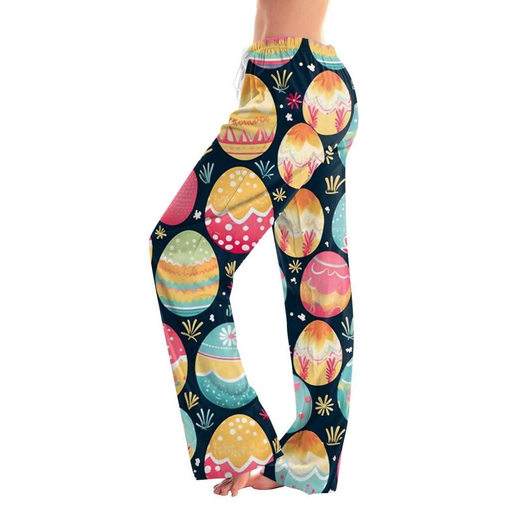 Women's Fashion Loose Casual Printed Casual Pants