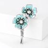 Fresh And Sweet Oil Dripping Flower Brooch Fashion Versatile Clothing Accessories Elegant Temperament Corsage