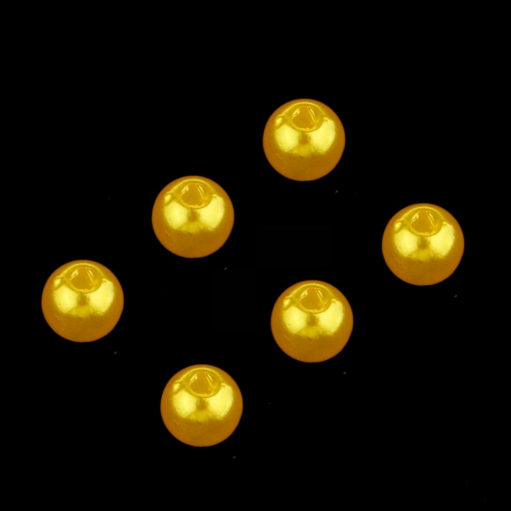 150 Stück Kunststoff Runde Angelperlen Köder Meer Rigs Köder Orange 4mmSport, Angelsport, Köder, Futtermittel & Fliegen!