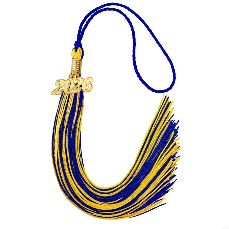 MXLA 2026 Graduation Tassels With Year Charm Class of 2026 Graduation Hat Decoration