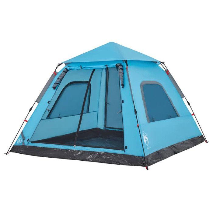 VidaXL 5 Person Dome Camping Tent Blue Quick Release, Tent, Camping Shelter, Garden Shelter, Garden Tent, 4004147