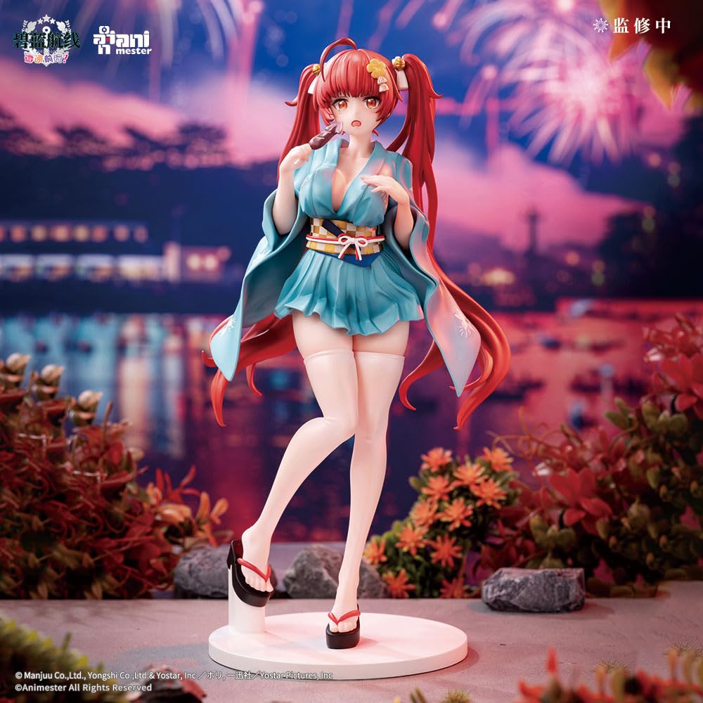 AniMester Bisoku Honolulu Yukata Scale PVC ABS Complete Figure "Azur Lane Zenshin!" Ver. 1/7 & Pre-painted