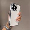 Luxury Matte Cortex Phone Case For For Iphone 11 12 13 14 15 16 Pro Max Plus Shockproof Lens Protection Bumper Back Cases Cover