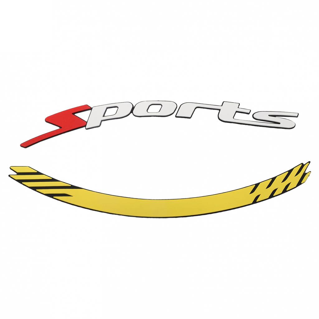 Letras de Neumático Impermeables de Instalación Rápida para un Estilo de Vehículo Único