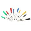 5Pcs Testing Crocodiles Clip Brass PVC Car Battery Clamps for Electrical Projects 20mm 30A 3000V