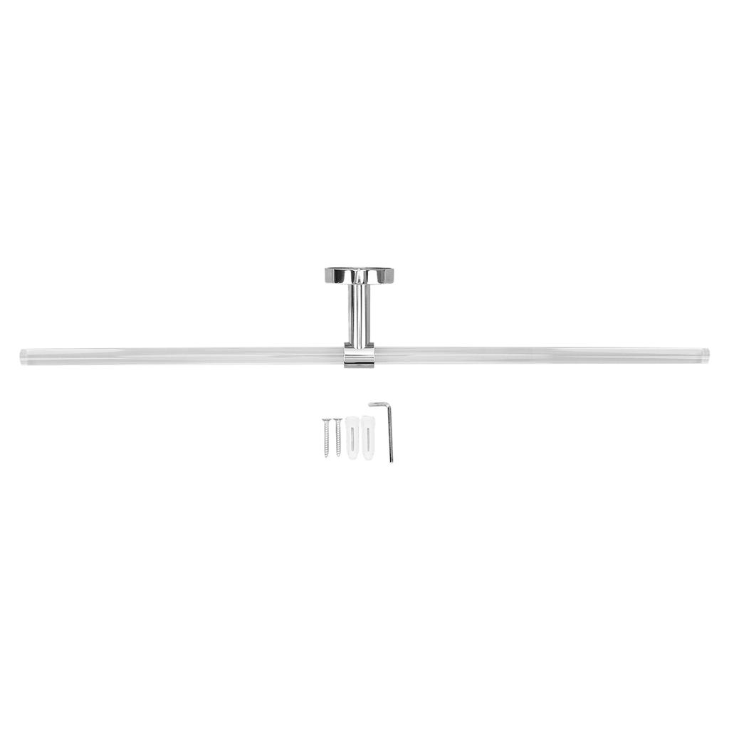 Acrylic Bathroom Towel Bar Multipurpose Minimalist Light Luxury Wall Mounted Bath Towel Holder Bar for Home Hotel 50cm