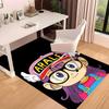 Arale Norimaki Printed Absorbent Washable Carpet, Non-Slip Bathroom Mats, Kitchen Rugs, Yoga Mat,Living Room Entrance, Camping Picnic Rugs